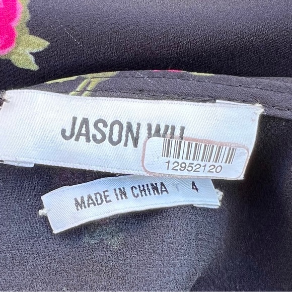 Jason Wu Floral Blouson Dress Size 4 Great Condition - Picture 6 of 10